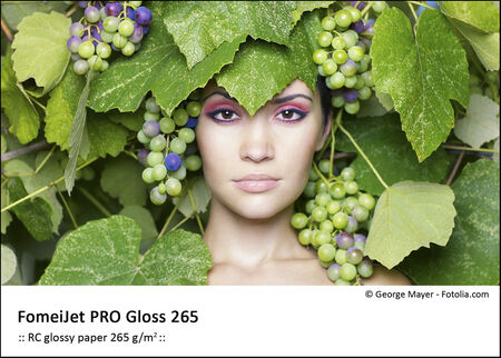 Fotopaber FomeiJet Pro Gloss 265 10X15cm / 250 lehte